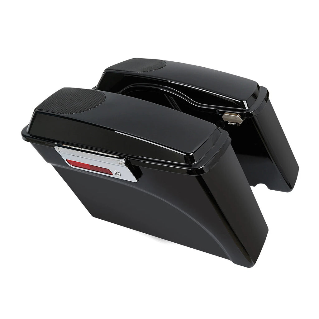 Saddle Bag Speaker Lids for Harley Road King Glide (1993–2013)