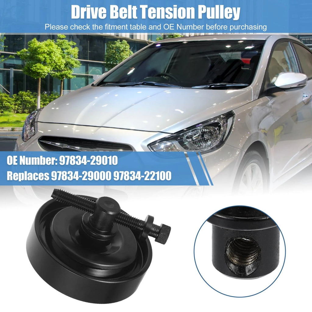 Belt Tensioner Replacement for Hyundai Elantra (2012–2018) Aluminum Black