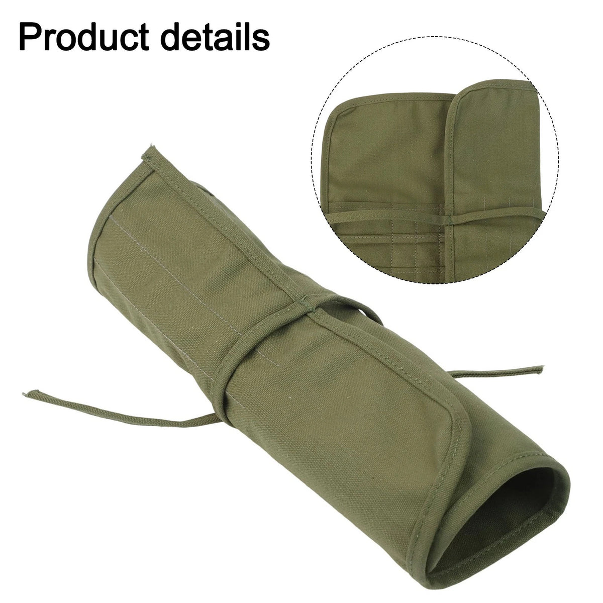 Paintbrush Storage Bag Roll for Brushes and Pencils