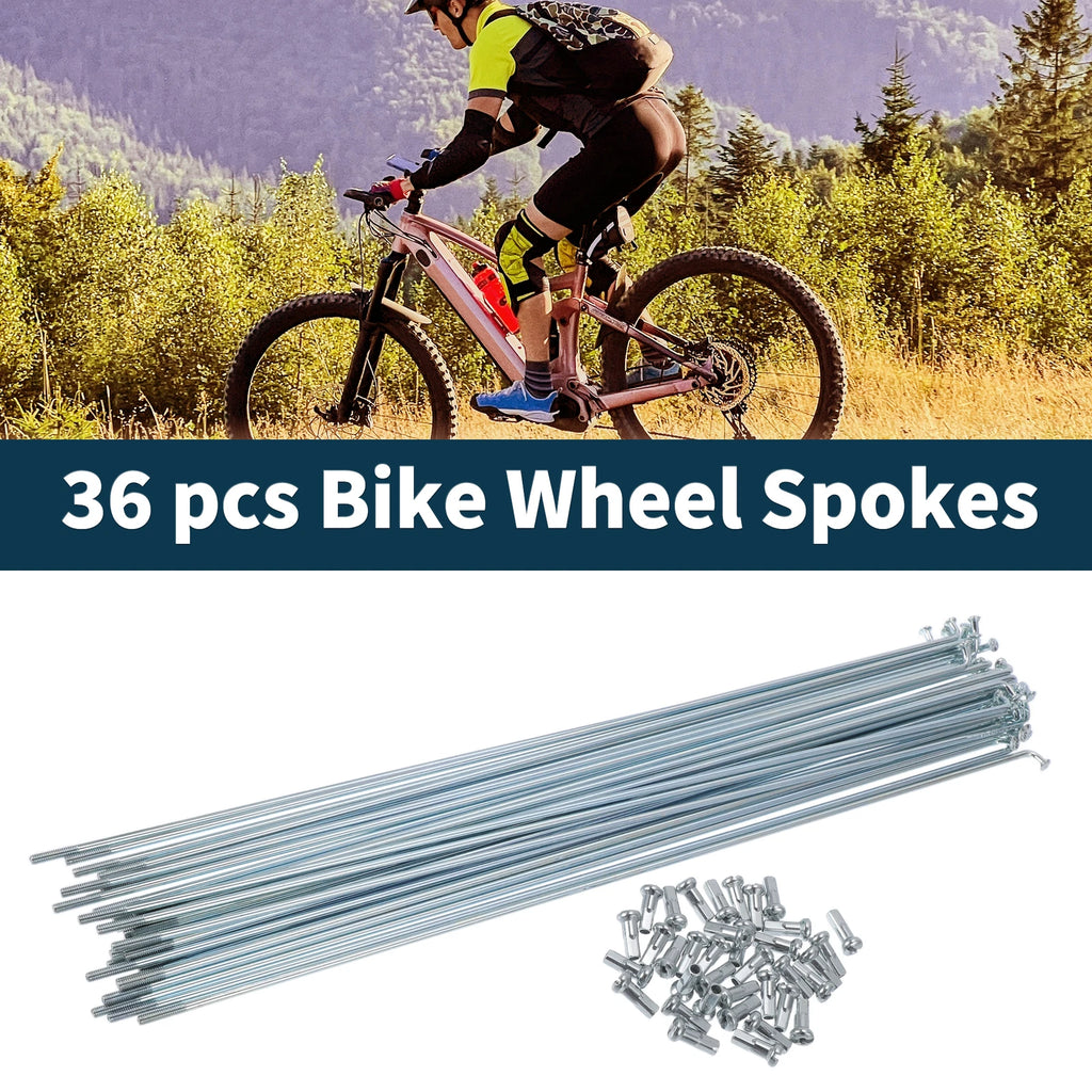 Bicycle Spoke Set 13G 267mm Steel Galvanized for Universal Use (45)