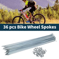 Bicycle Spoke Set 13G 267mm Steel Galvanized for Universal Use (45)