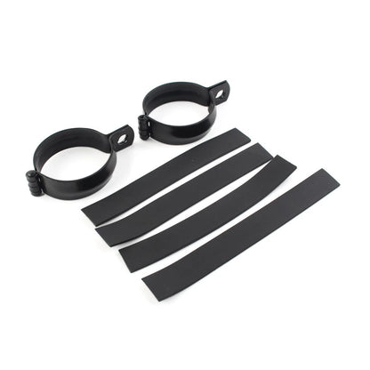2X Motorcycle Front Fork Clamp Turn Signal Light Mount Bracket 52MM-60MM