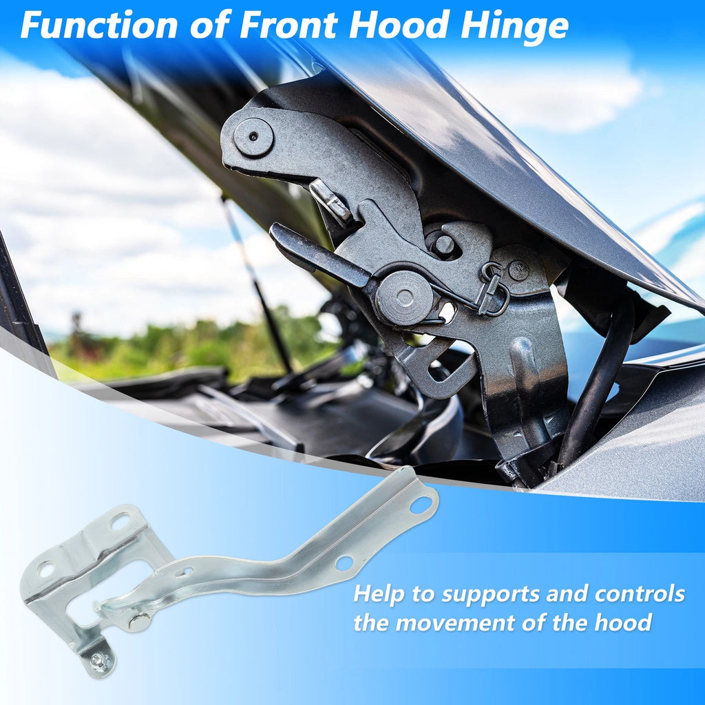 Front Left Right Hood Hinge Replacement for Toyota Prius (2010–2015)