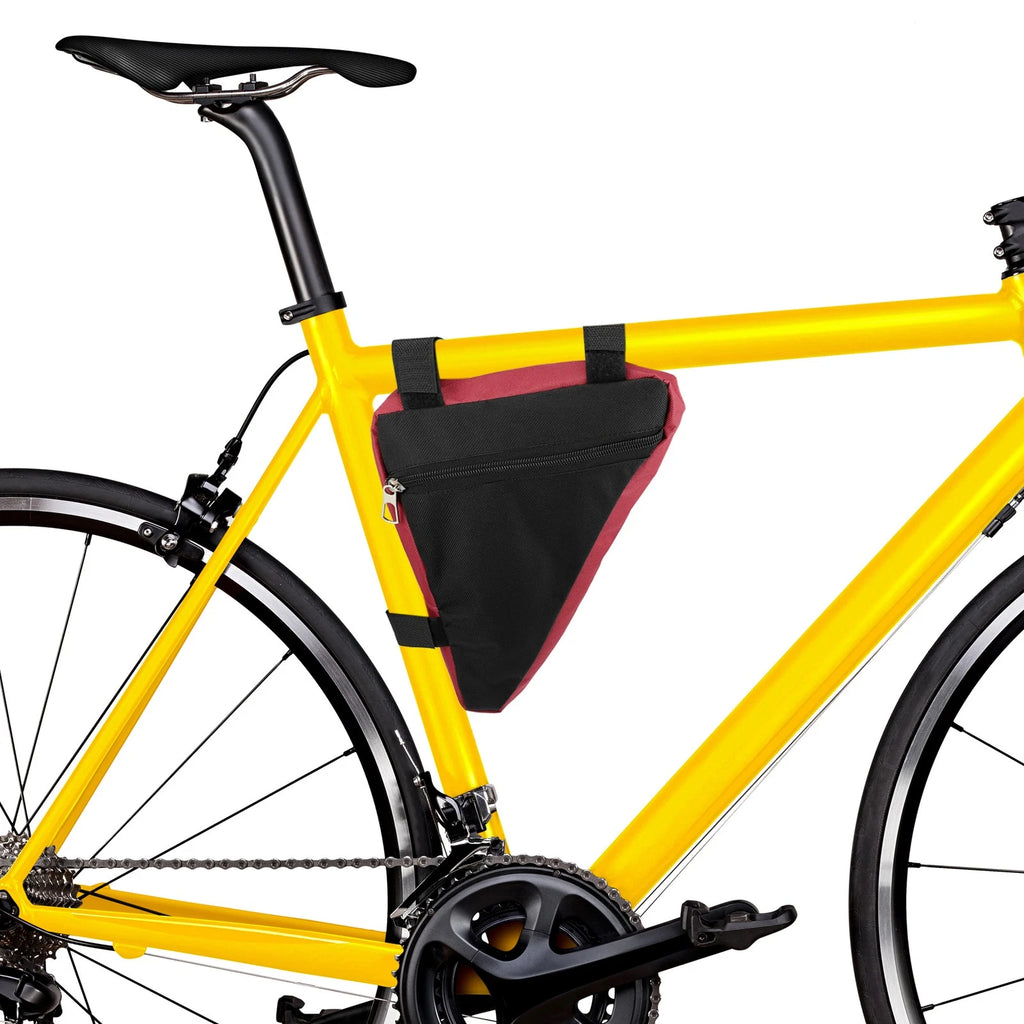 Bicycle Triangle Frame Bag Front Cycling Storage for Mountain Bikes