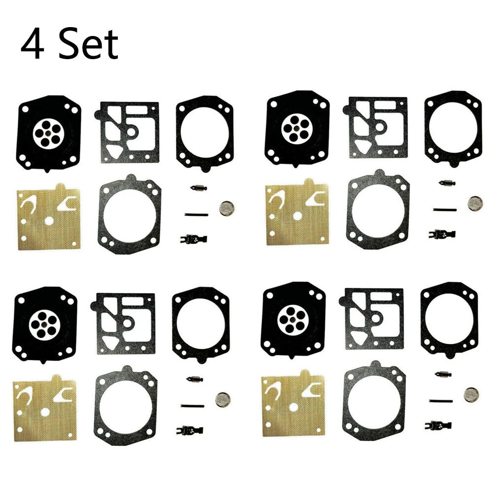 Set of 4 Chainsaw Carburetor Repair Kits for Stihl MS441 MS441C-M (Walbro K20-HD)
