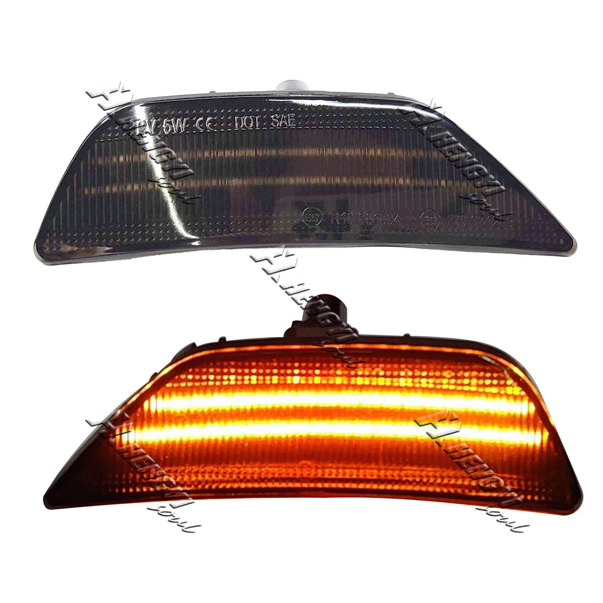 Double Row Amber LED Front Side Marker Turn Signal Light for Kia K5 (2021–2024)
