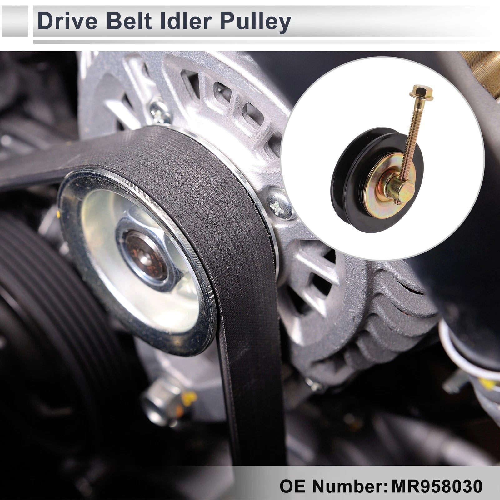 Drive Belt Idler Pulley Replacement for Mitsubishi Triton (2009–2015)