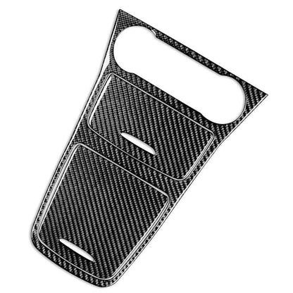 3X Carbon Fiber Interior Center Console Trim for Benz A Class W117 (2013–2018)