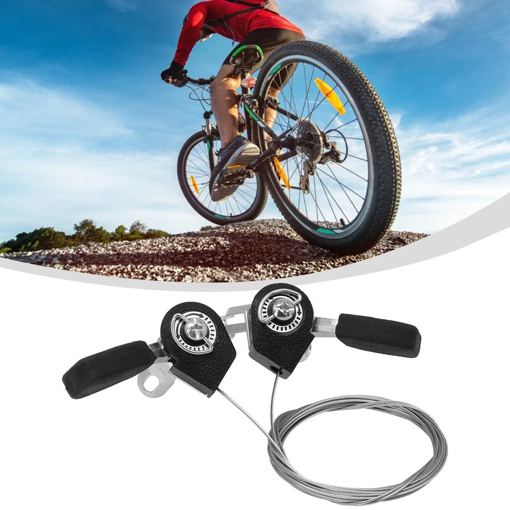 1 Pair Thumb Shifters for Mountain Bike (Compatible with )