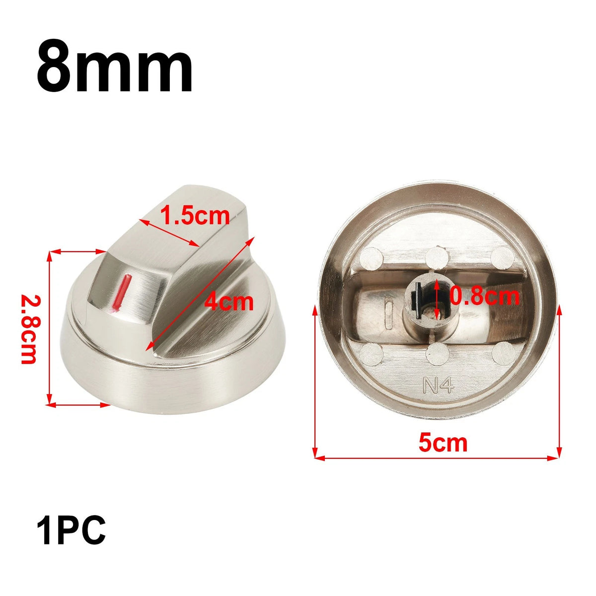 Zinc Alloy BBQ Grill Knob for Kitchen