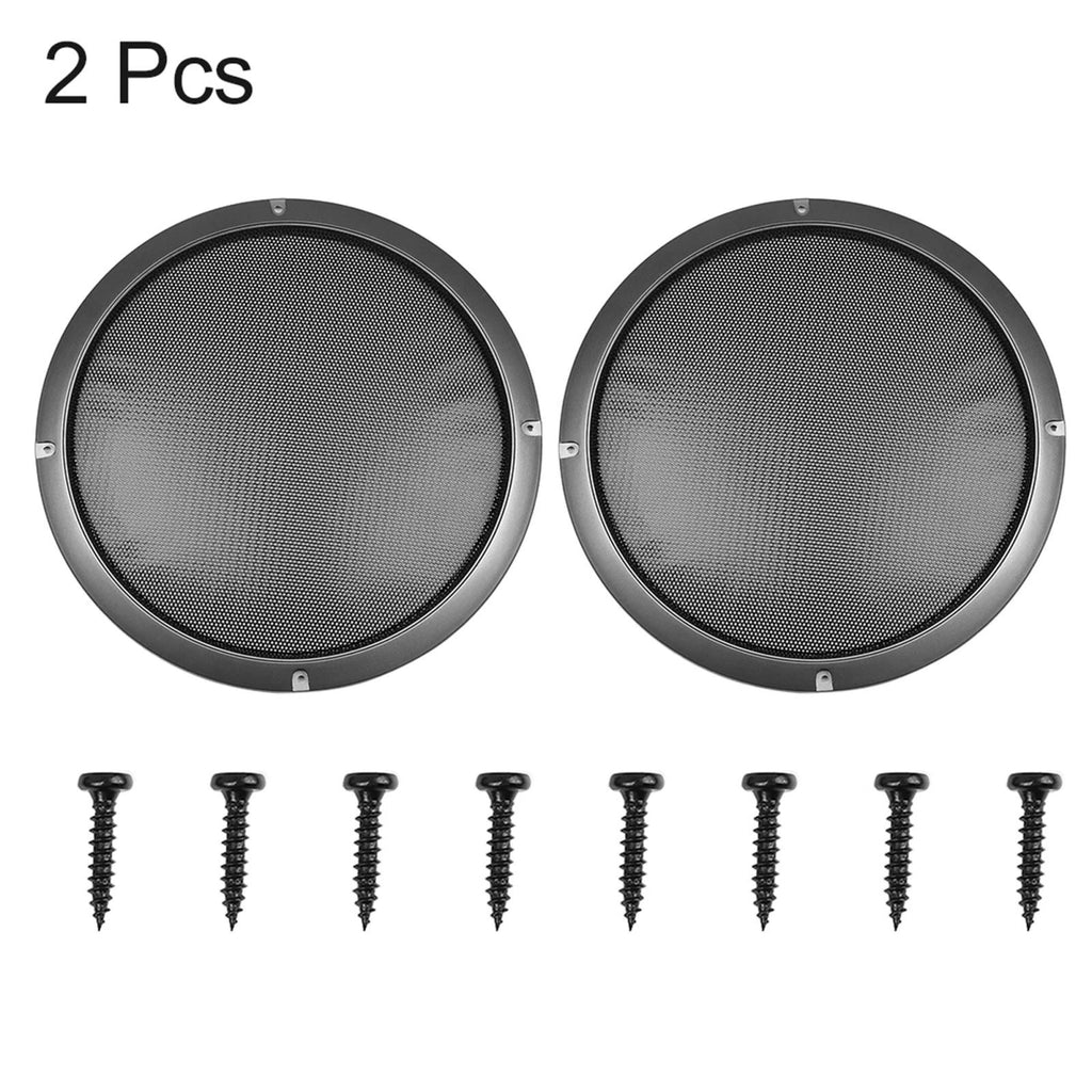2X 8" Steel Mesh Speaker Covers for Car Subwoofer (Universal)