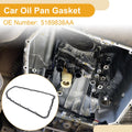 Transmission Filter Oil Pan Gasket Replacement for Jeep Compass (2007–2017)