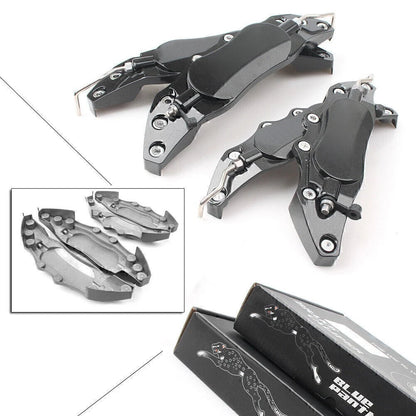 Brake Disc Caliper Covers for Universal Fit (14"-17" Wheels) - Black