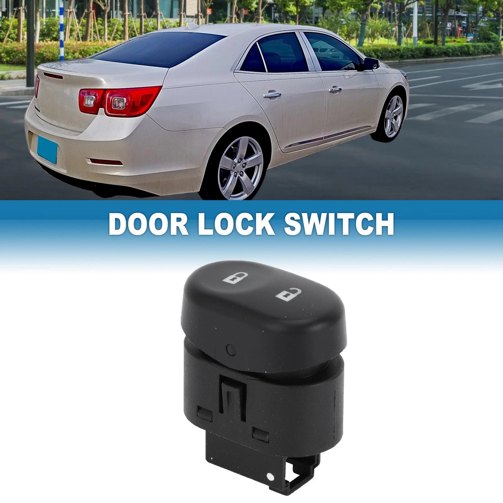 Car Door Lock Switch Replacement for Chevrolet Malibu (2008–2009)
