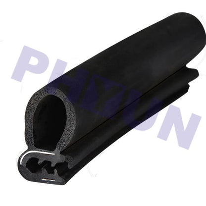 120" Universal Rubber Seal Trim for Car Door Trunk Lip Edge Protector
