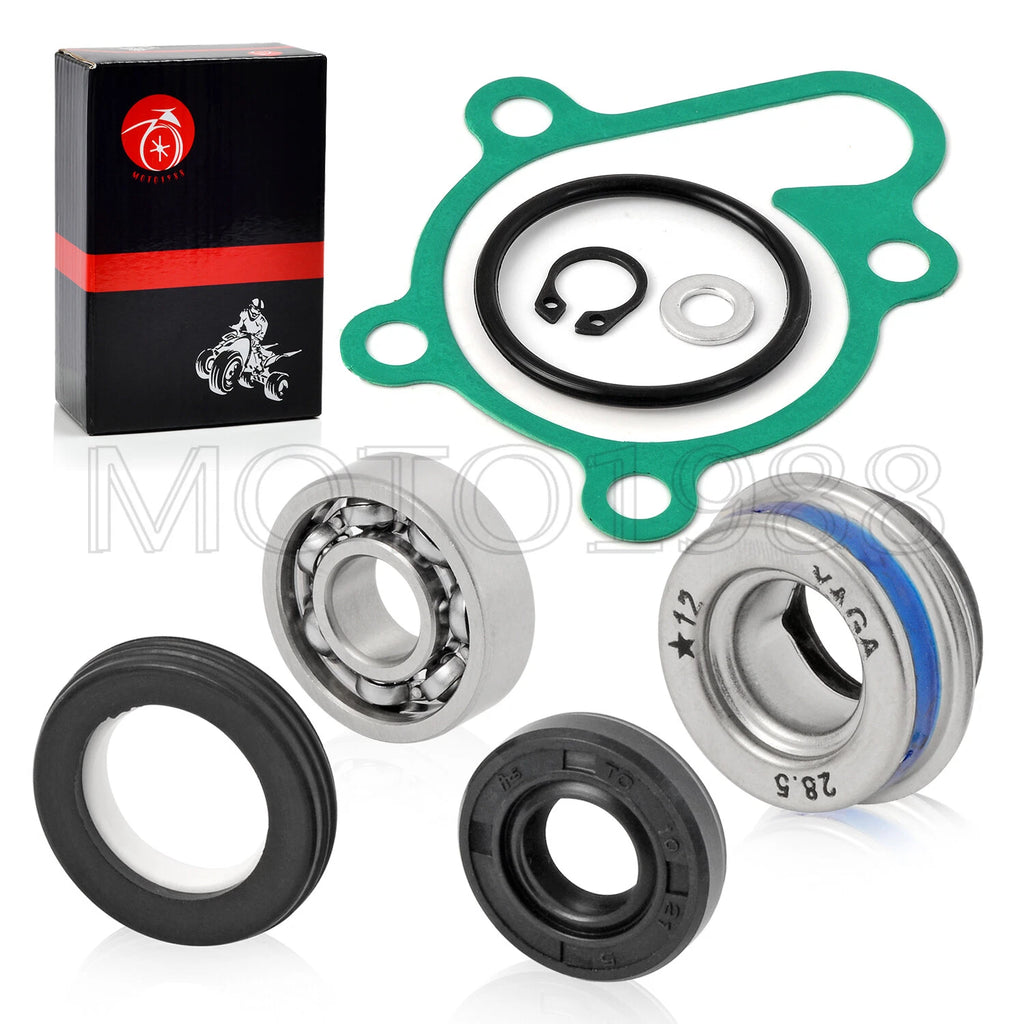 Water Pump Repair Kit Seal Gaskets Bearing for Yamaha Grizzly Kodiak 400 450