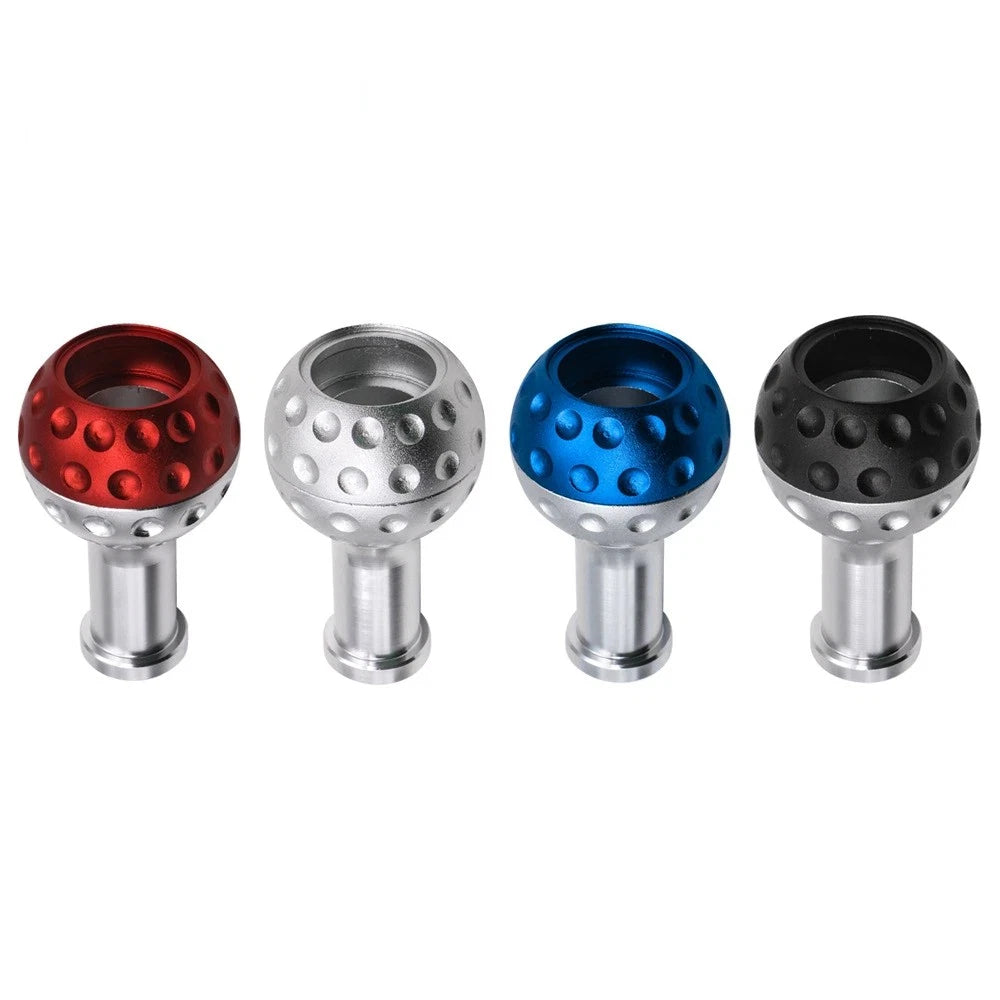 6 Speed Manual Gear Shift Knob Shifter Lever for Universal Fit (Black/Blue/Red/Silver)