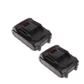 2-Pack Black Plastic Battery Case for 21V 5-Cell Li-ion Battery Housing