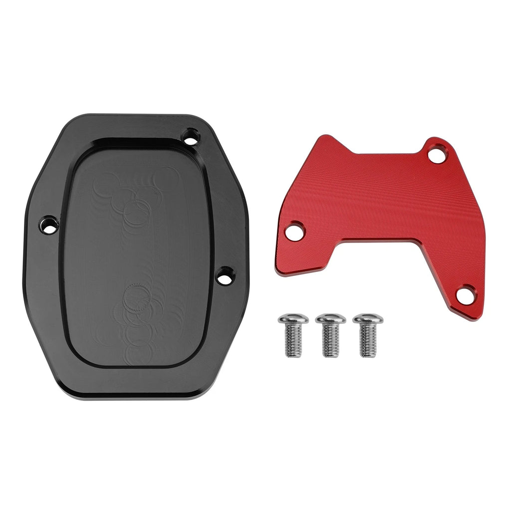 Kickstand Enlarger Plate Pad for Honda X-ADV 750 NSS750 (2021–2025) Red