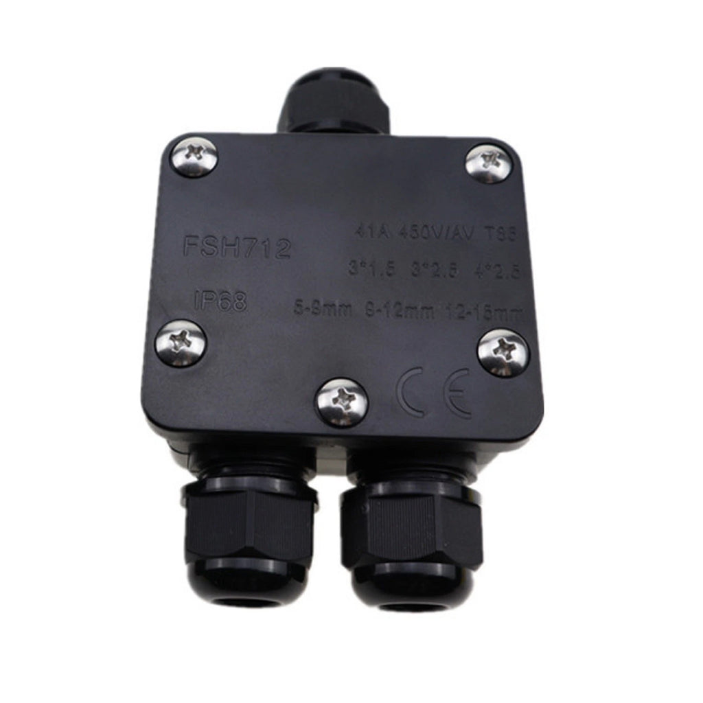 3 Way Junction Box for Outdoor Use (IP68 Waterproof)