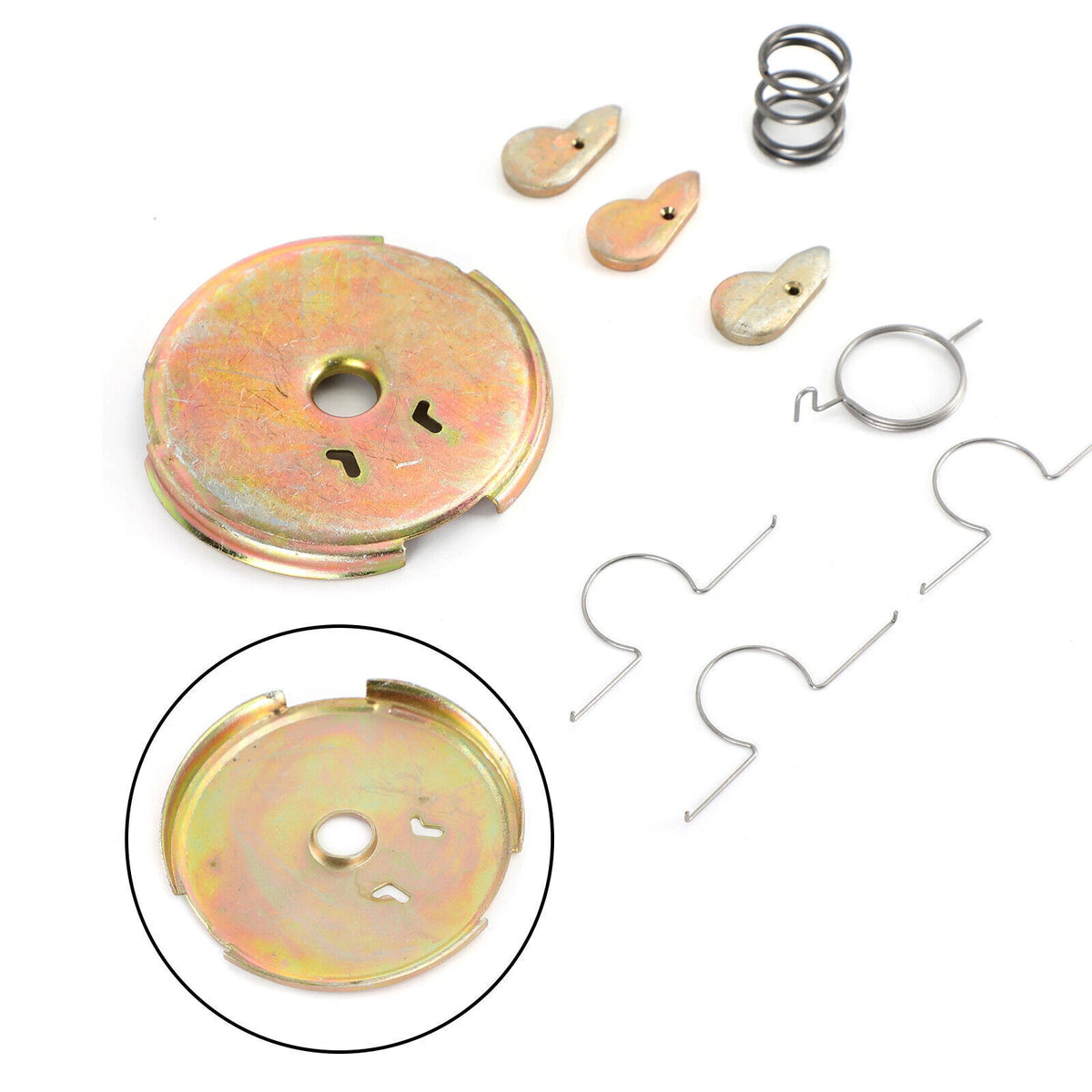 Recoil Pull Starter Rebuild Kit for Honda ATC 185 185S 200 200S 200E (114, 12-3191)
