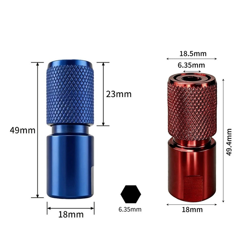 2pcs M10 to 6.35mm Hex Adapter for 100mm Angle Grinder