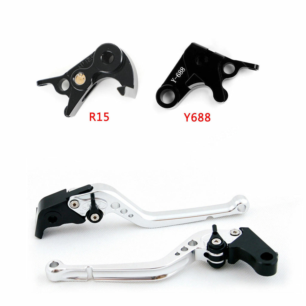Long Clutch Brake Lever for Yamaha YZF R1/R1M/R1S (2015–2021), YZF R6 (2017–2020) T9
