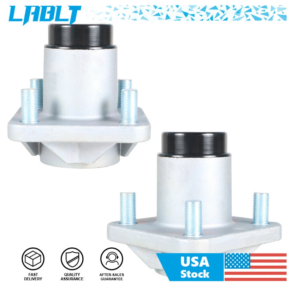 2X Front Wheel Hub Assembly for EZGO RXV (2008–Present)