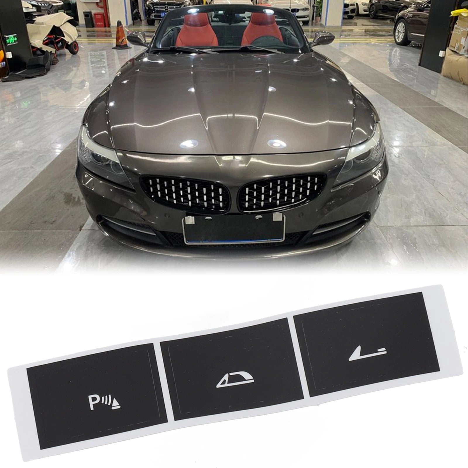Button Repair Decals Stickers for Z4 E89 (2009–2016)
