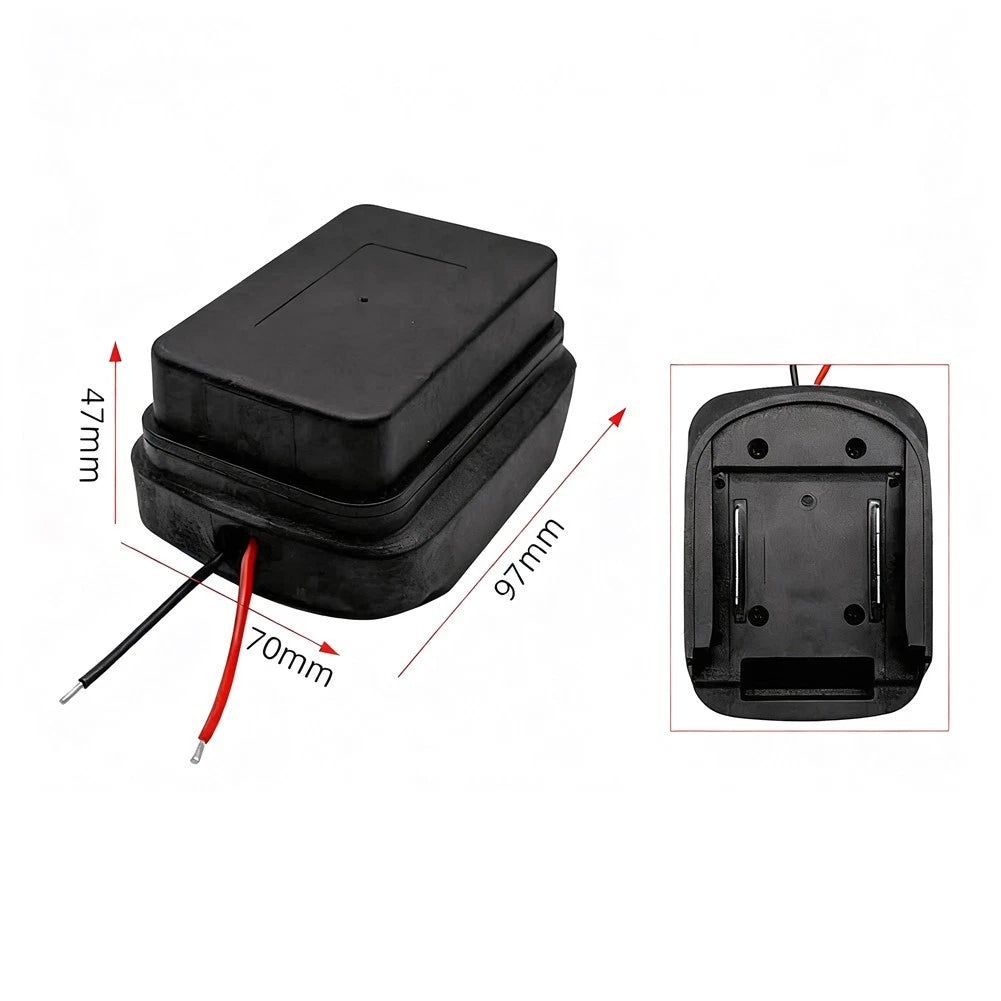 Multi Voltage Battery Adapter for BL1830 BL1840 (18V 21V 24V)