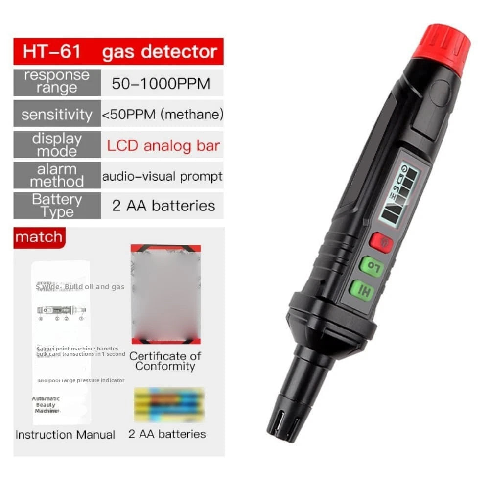 Portable Gas Detector for Home Workshop Garage