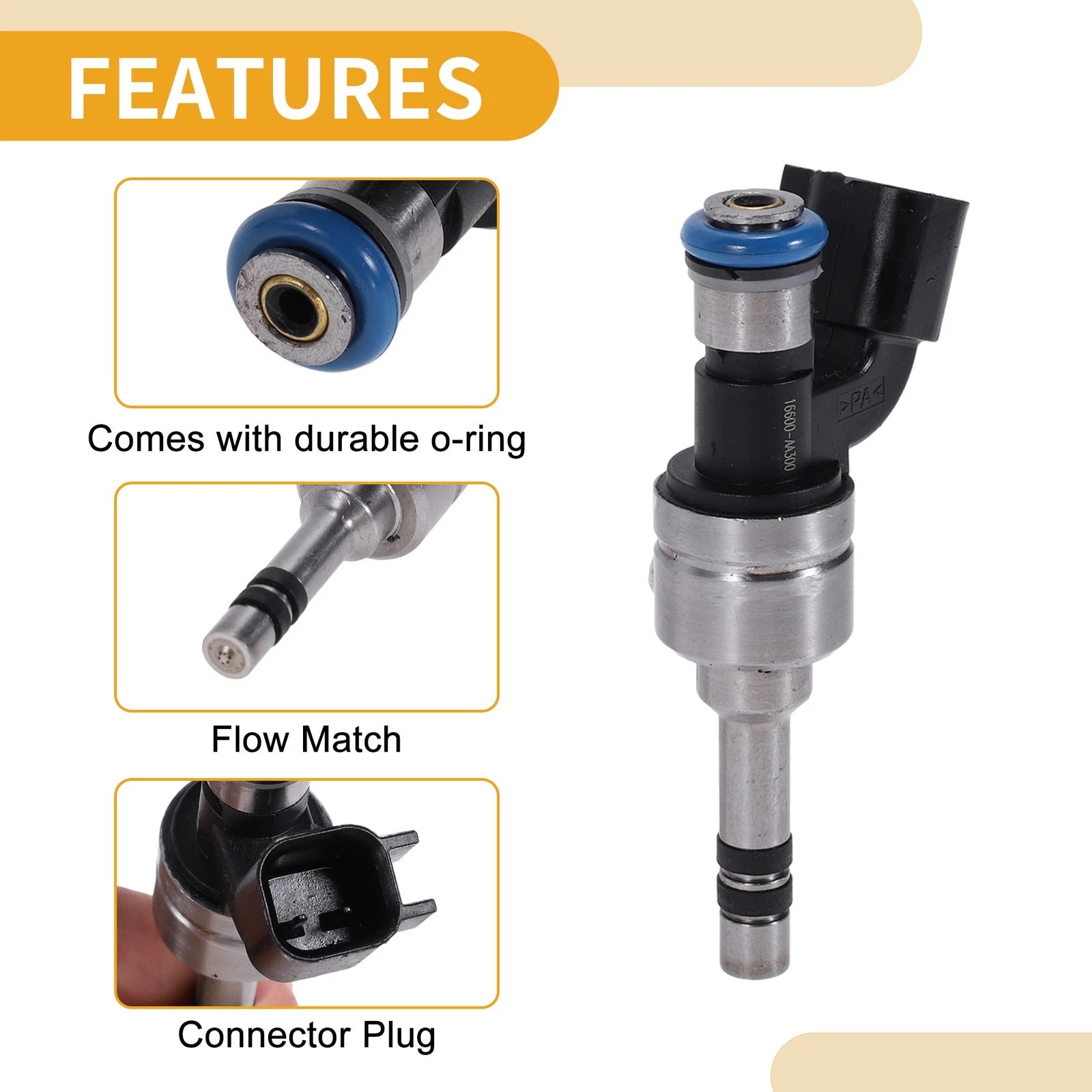 Fuel Injector Replacement for Subaru WRX Base (2015–2019)