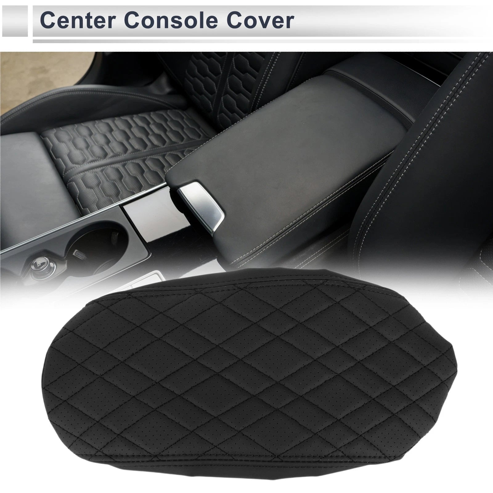 Car Center Console Cover for BMW 1 Series (2012–2018) Black 1 Pc Replacement