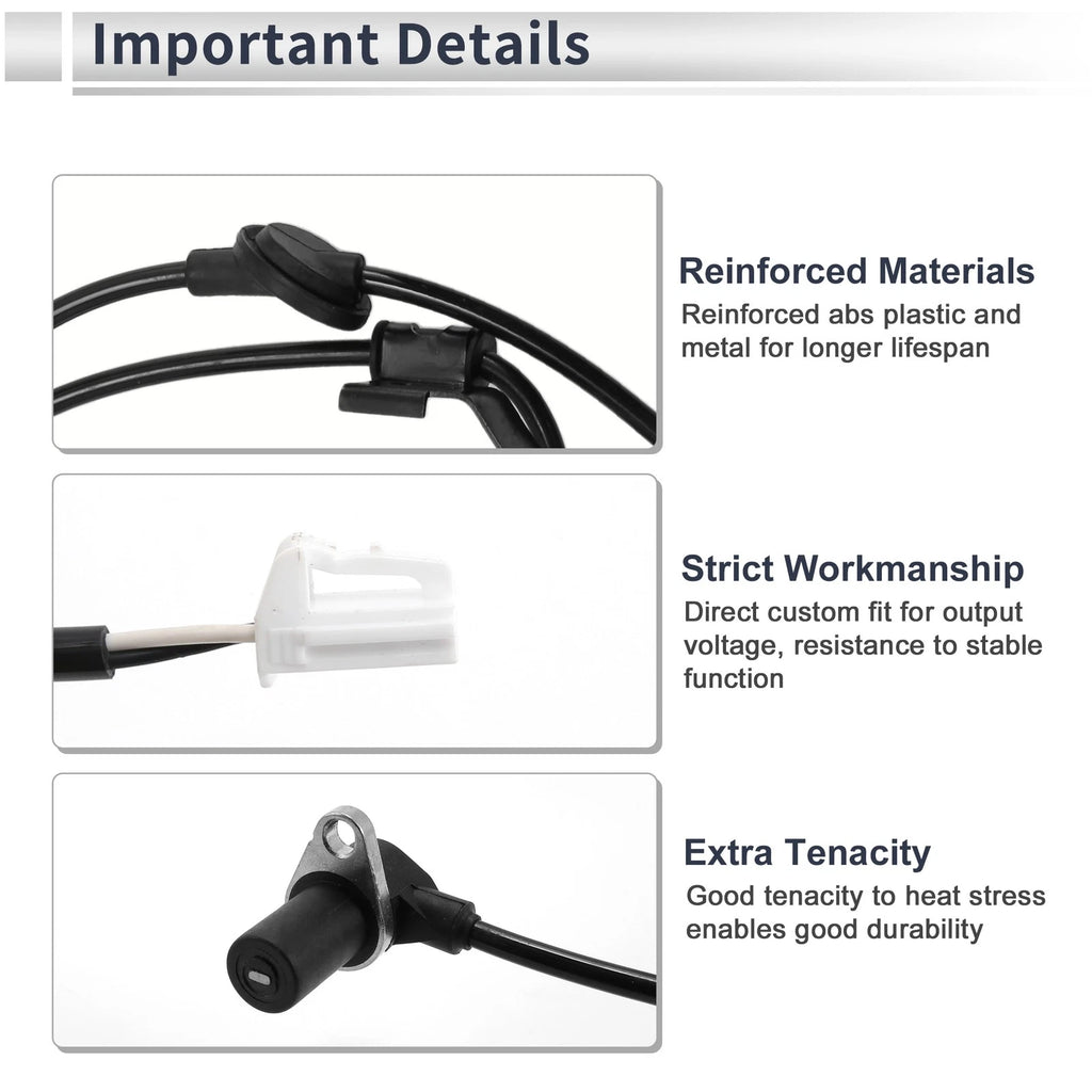 ABS Wheel Speed Sensor Replacement for Hyundai Sonata (1999–2000)