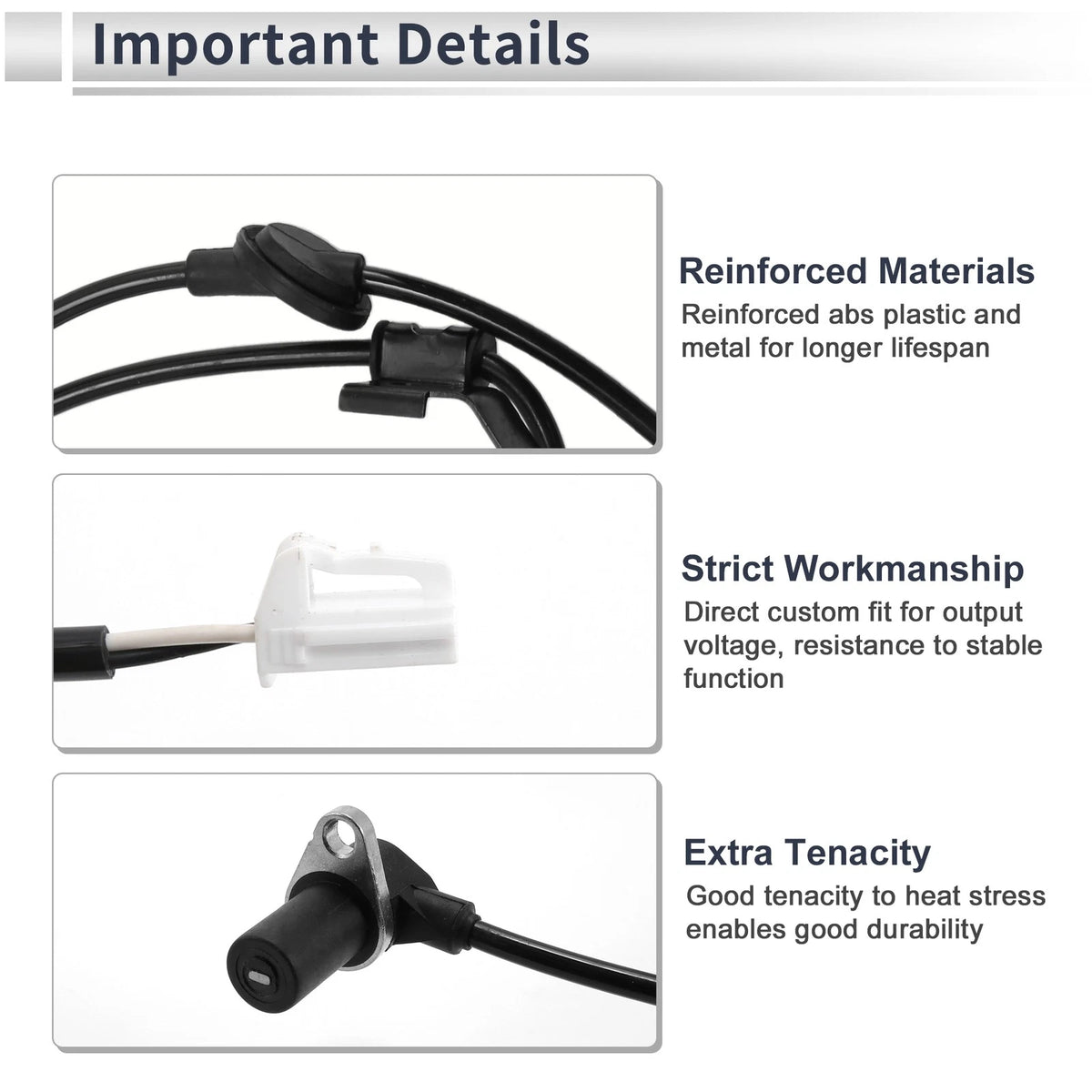ABS Wheel Speed Sensor Replacement for Hyundai Sonata (1999–2000)