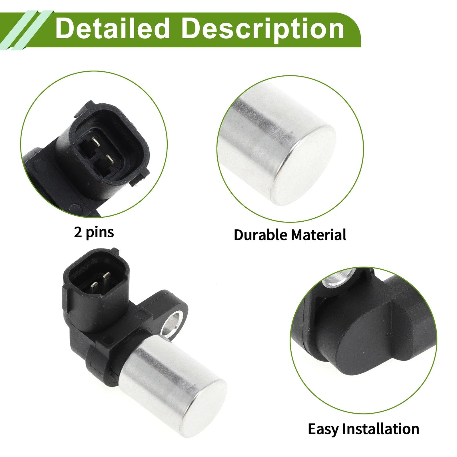 Crankshaft Position Sensor for Subaru Forester 2.5L 1999–2010 1 Pc