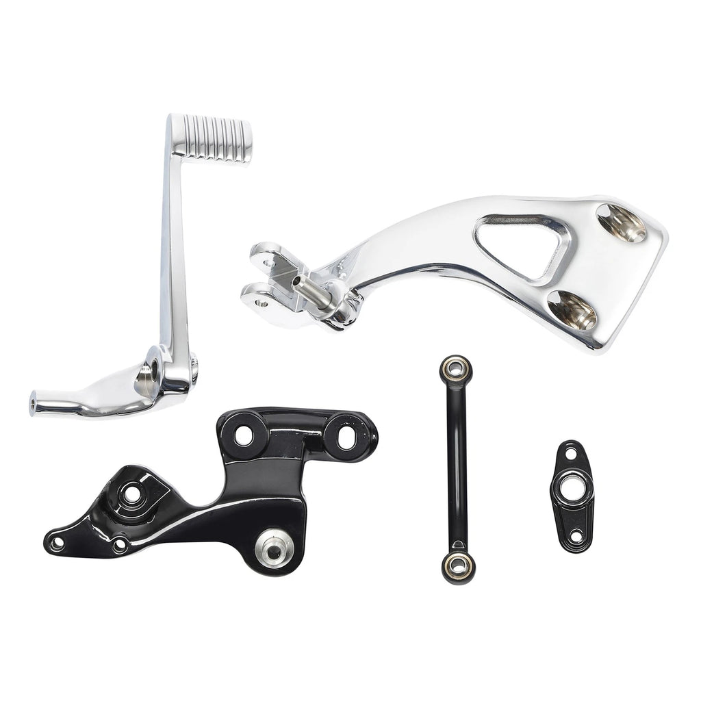 Chrome Mid Controls Brake Side for Harley Fat Bob Sport Glide (2018–2025)