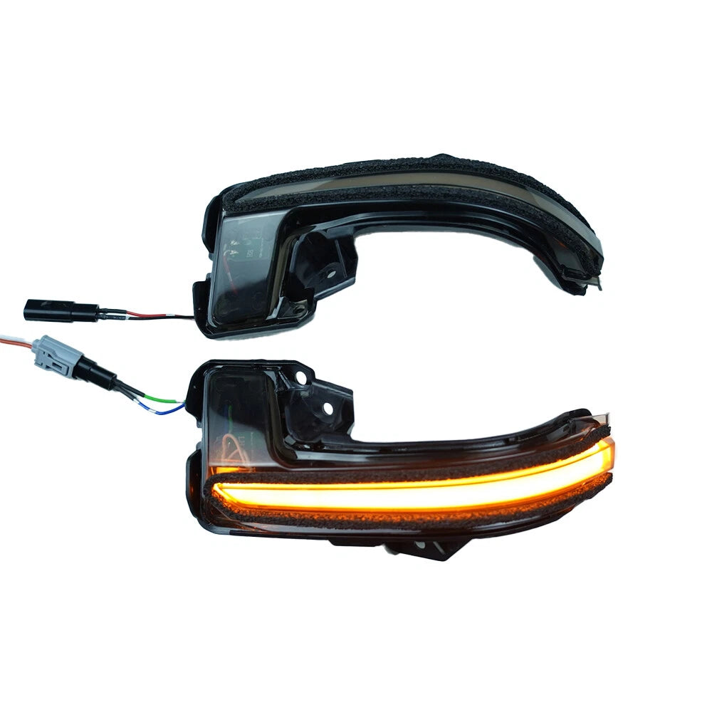 2X Dynamic LED Turn Signal Side Mirror Lights for Toyota Prius Crown Sedan (2023+)