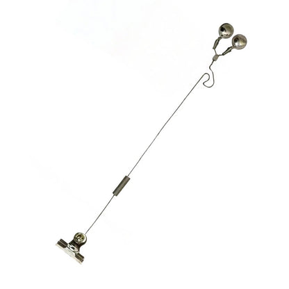 Double Ringer Fishing Bite Alarm Ground Stake for Beach Surf Rod Use