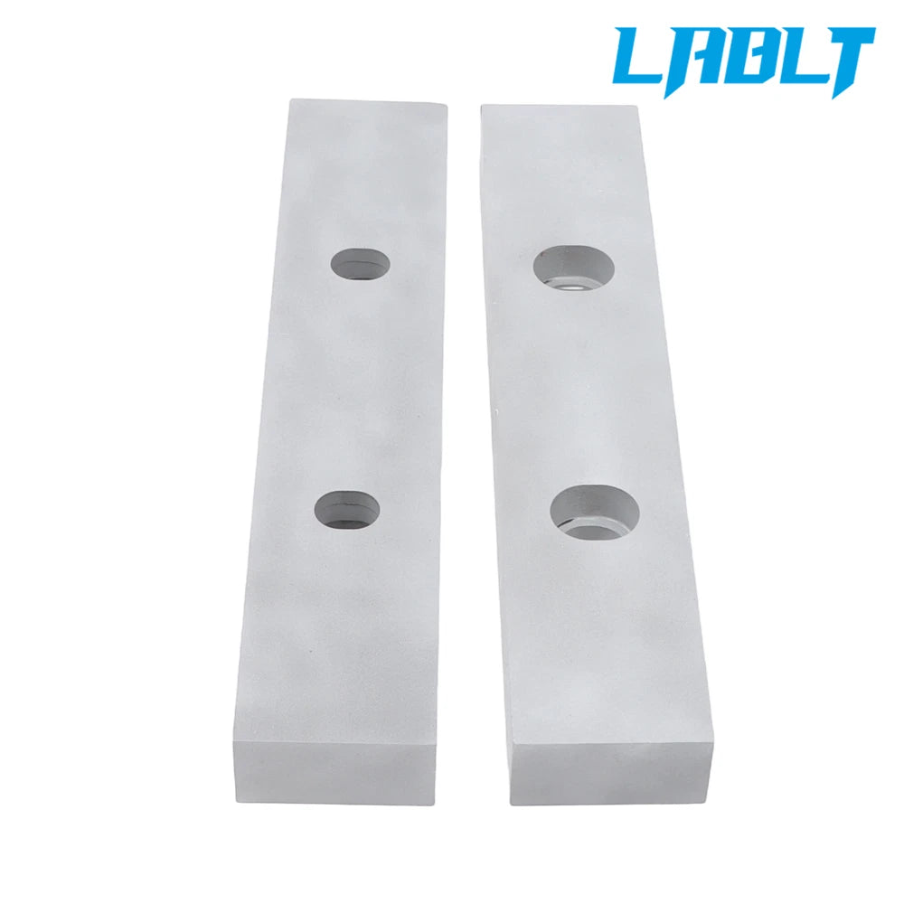 2X Aluminum Machinable Soft Jaws for 6" Vises (LABLT)
