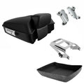 Chopped Trunk Pad Mount for Harley Touring (2009–2013) Matte Black