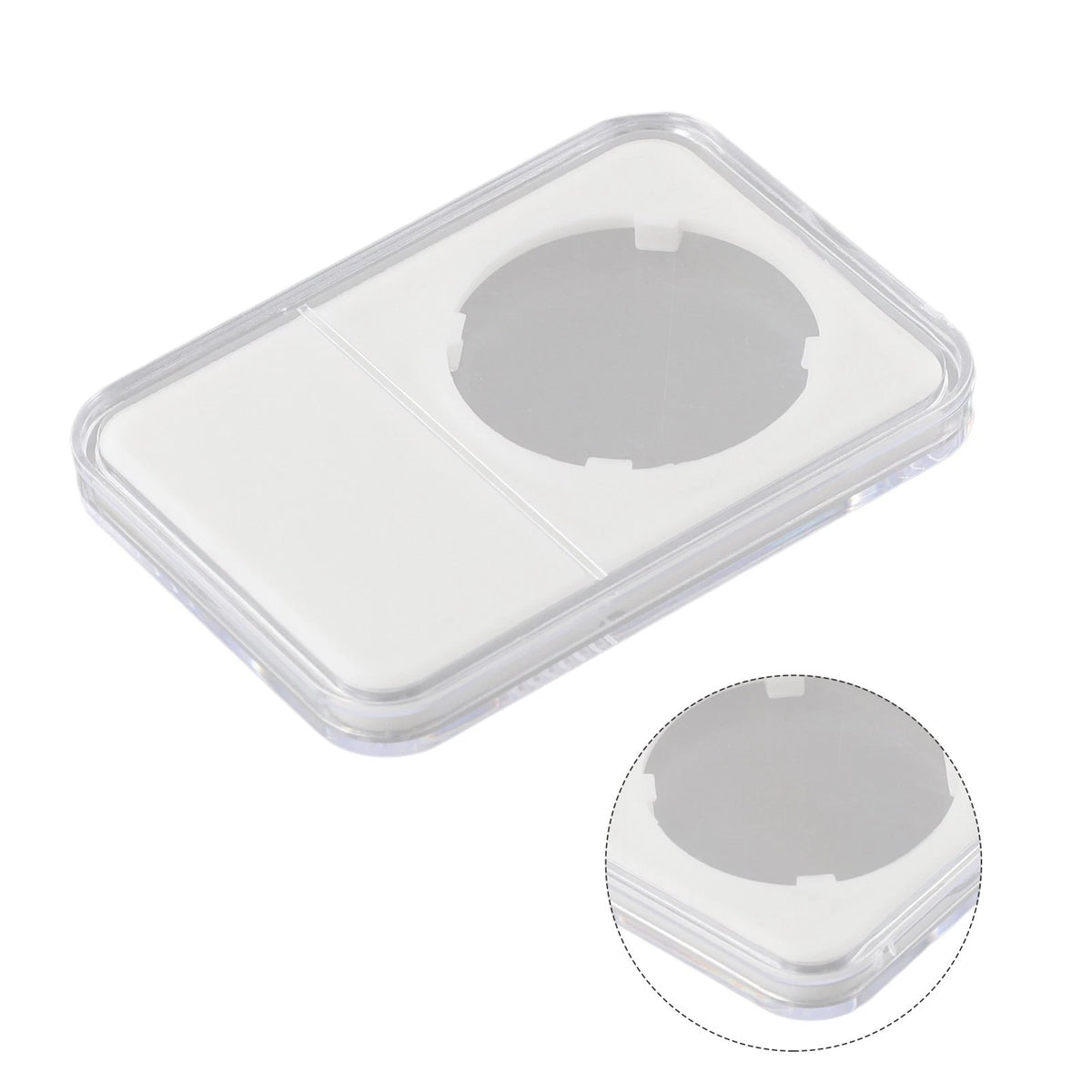 Clear Coin Slab Holder for Various Coins (Acrylic PMMA Plastic)