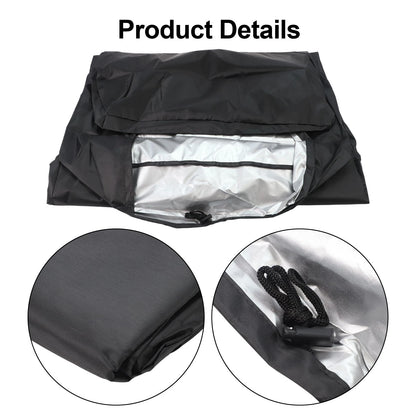 210D Waterproof Lawn Mower Cover for Push Mowers (Universal Fit)