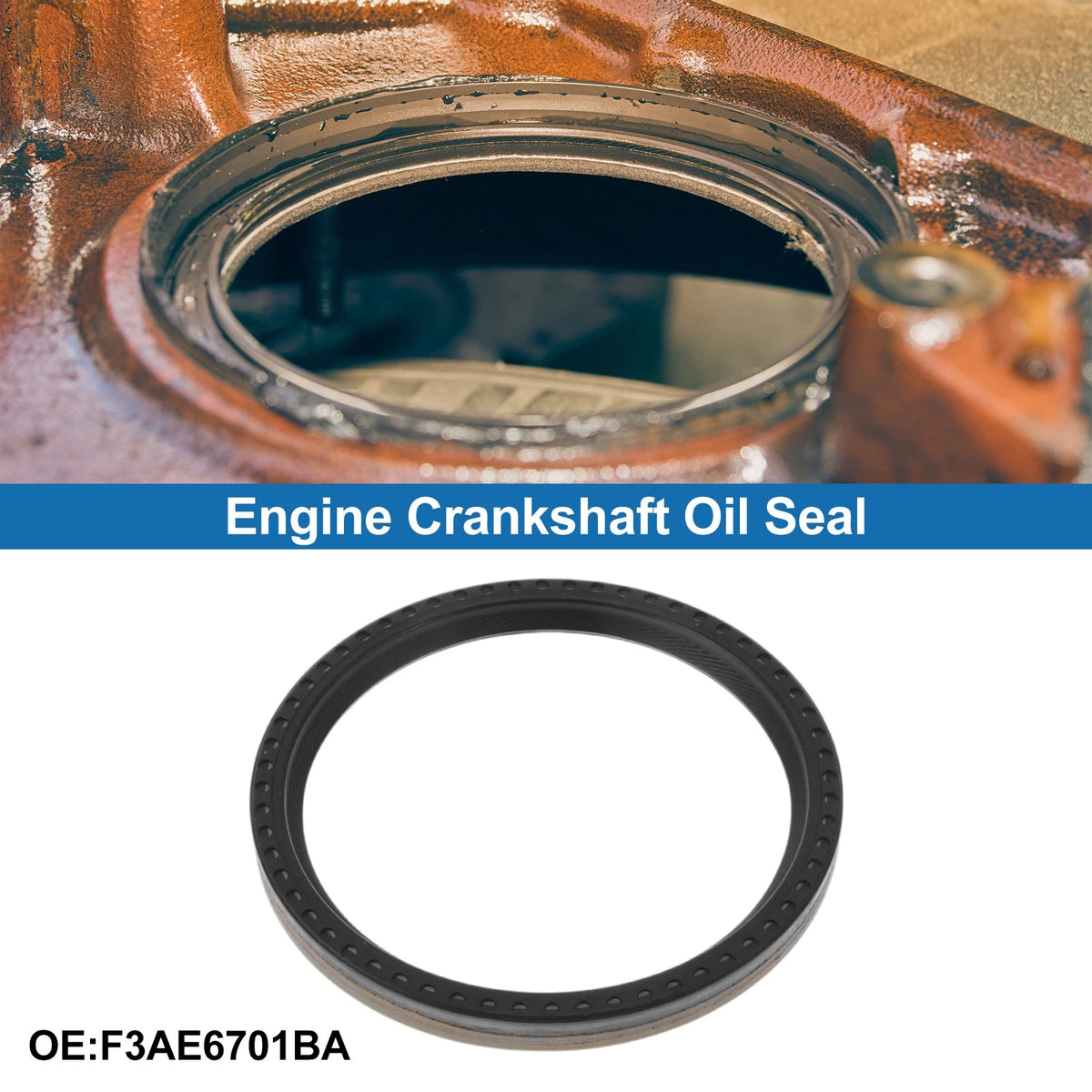Crankshaft Oil Seal Rear Replacement for Ford F-150 (1996–2007) Engine