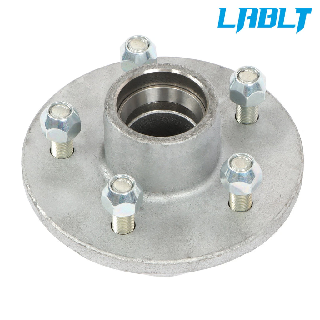 3500 lbs Spindle Axles Trailer Hub 5 Lug 4.5" Bolt (#84)