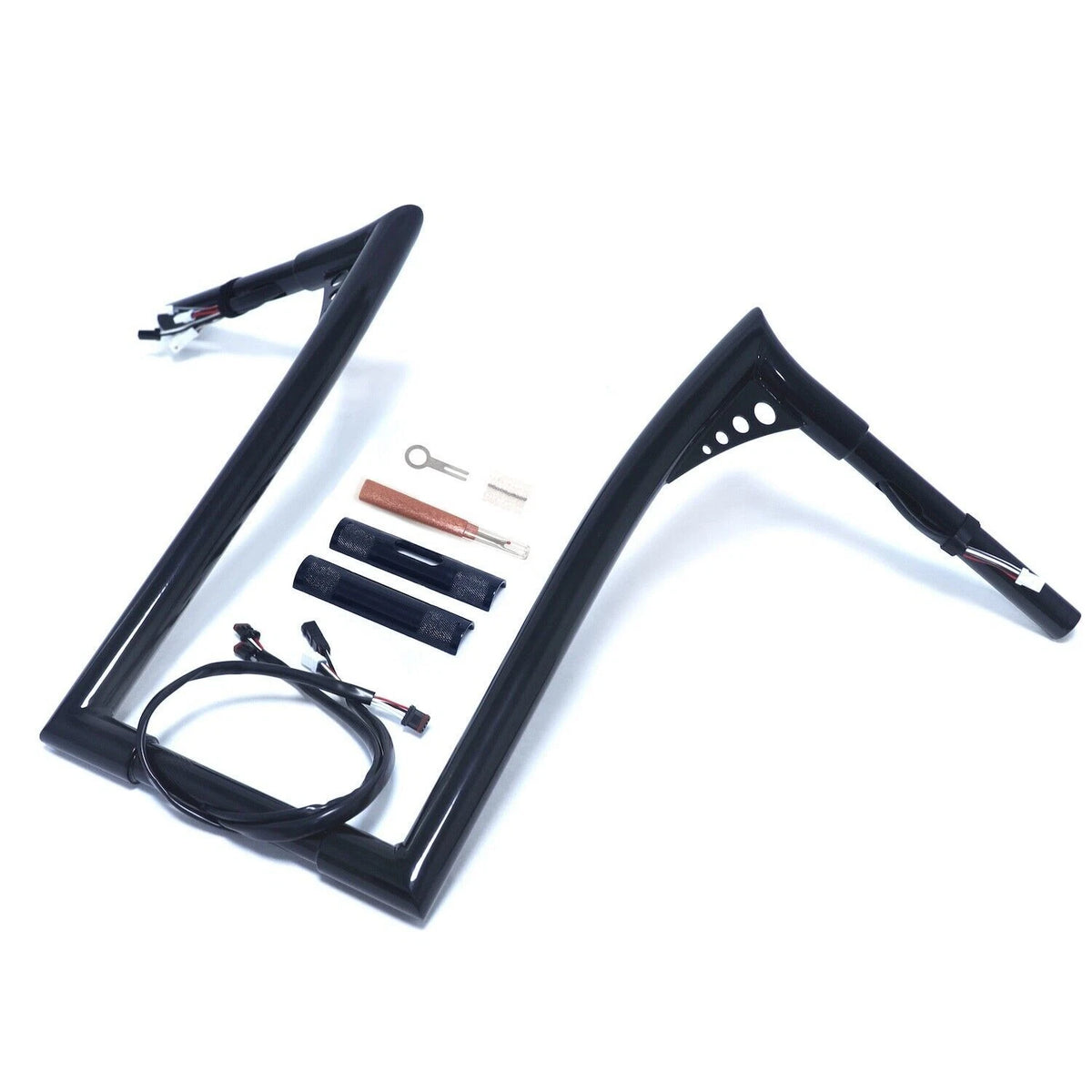 12" 14" 16" Rise Prewired Handlebar for Harley Road King FLHR/C (2016–2023)