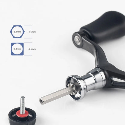 Carbon ABS Fishing Reel Handle for Optimal Strength and Performance