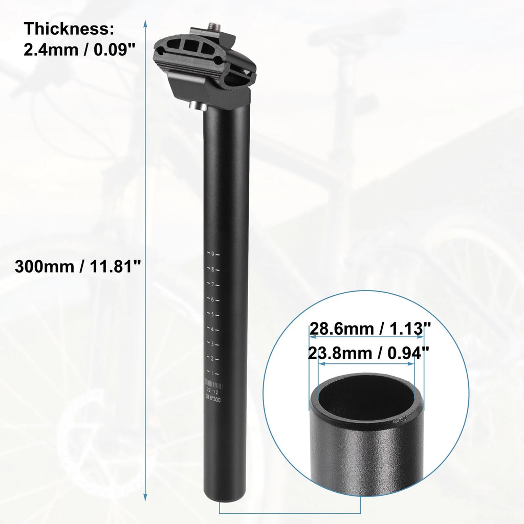 Bike Seat Post Aluminum Alloy Replacement for Universal Bicycle (2000–2026)