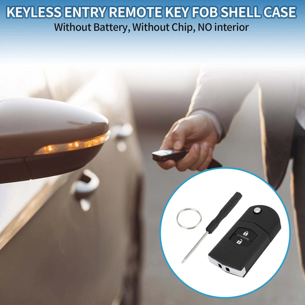 Keyless Entry Remote Key Shell Case for Mazda CX-7 CX-9 (2006–2012)
