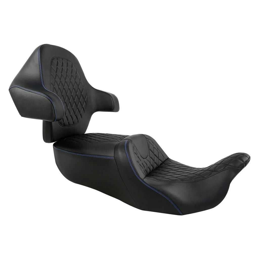 Seat Backrest Pad for Harley Touring Road Glide (2014–2023)